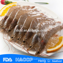 HL002 exportateurs de crevettes fruits de mer congelés crus vannamei crevettes blanches